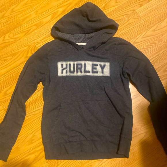 Hurley Sweaters - Hurley gray hoodie sz M